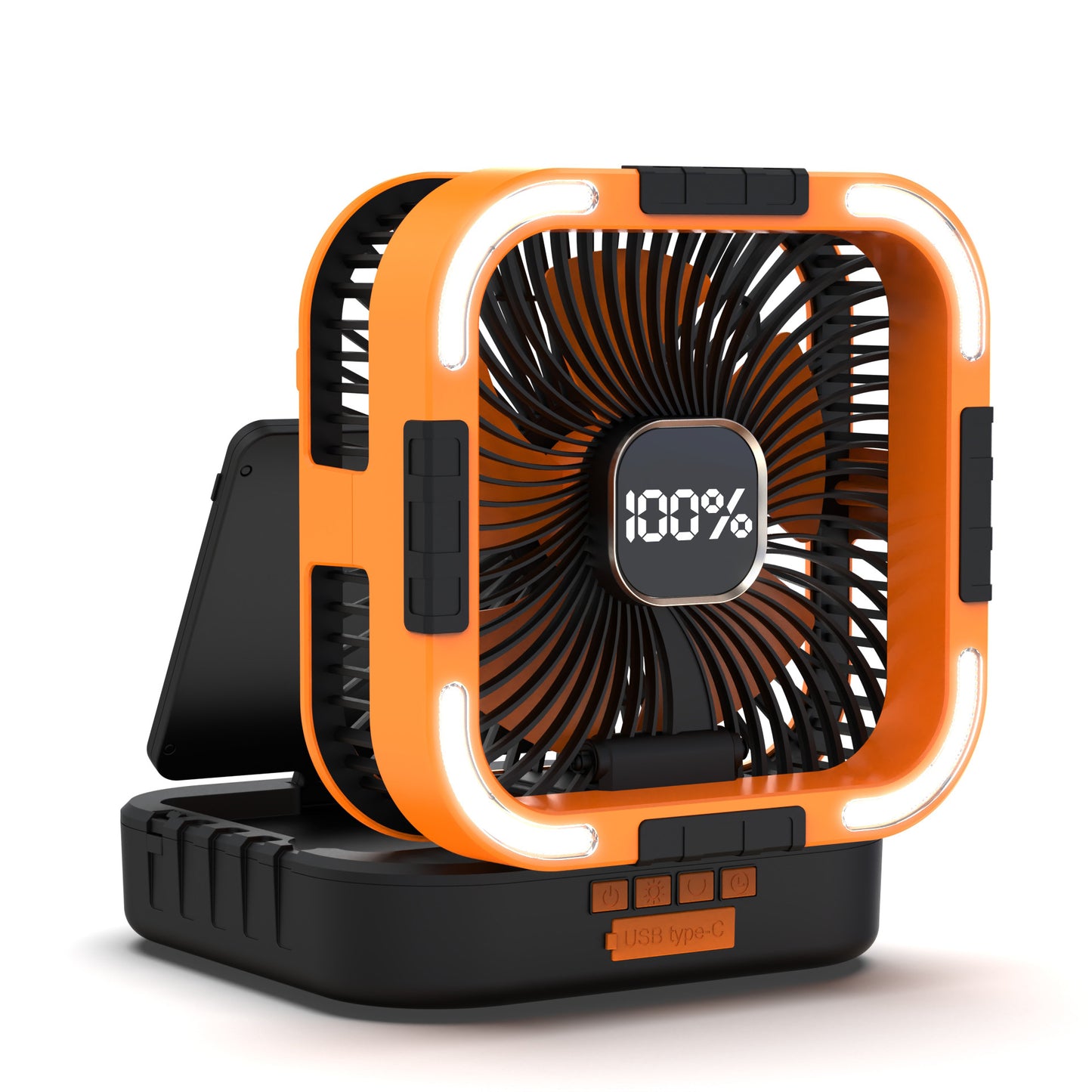 Unisex tragbarer Solar-Campingventilator Brehn