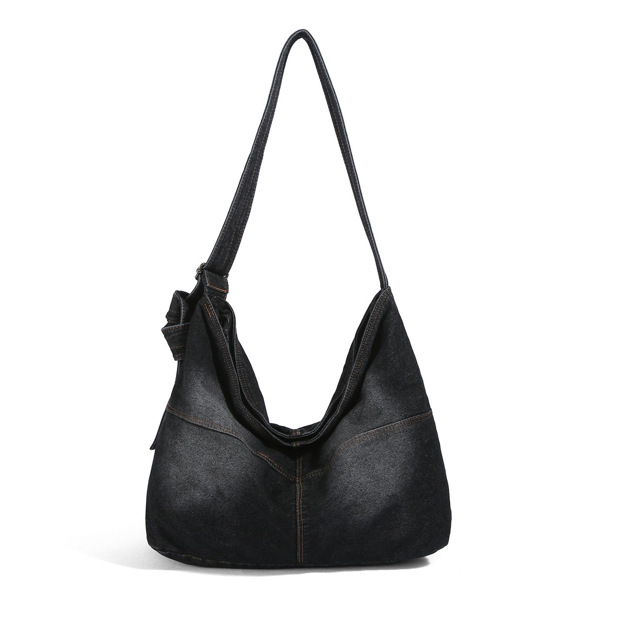 Lässige Denim Hobo Tasche