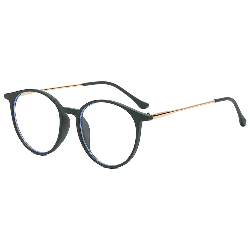Damen modische runde Brille mit filigranem Design Brehn