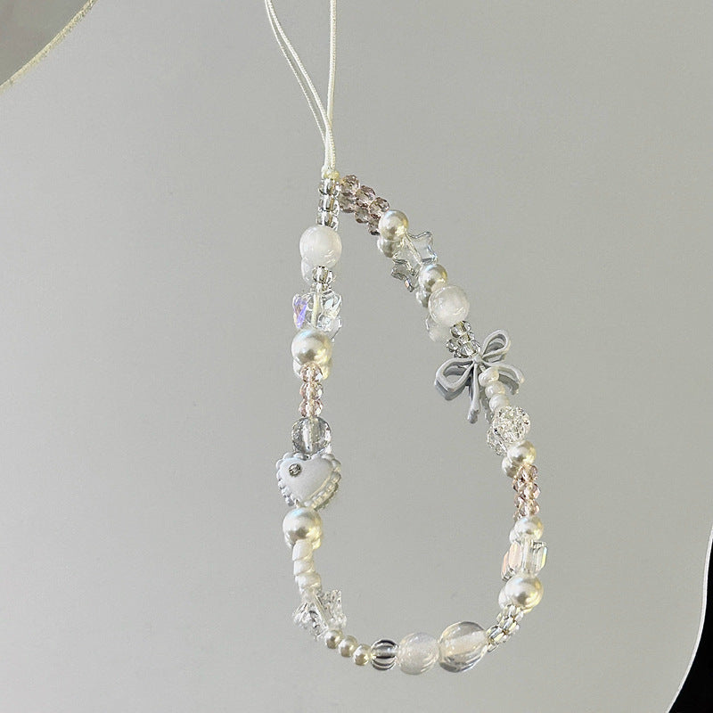 Elegante Perlen Brillen Kette Brehn