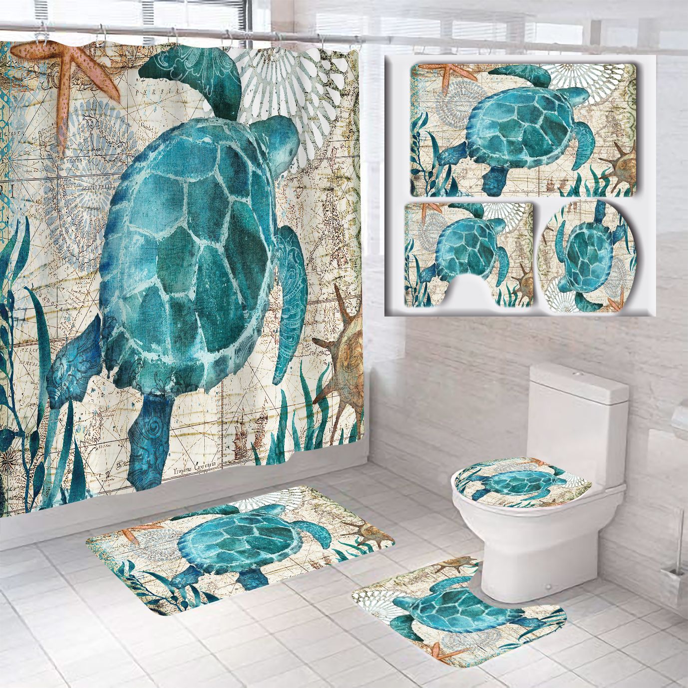 Badezimmer Zubehör Set Brehn