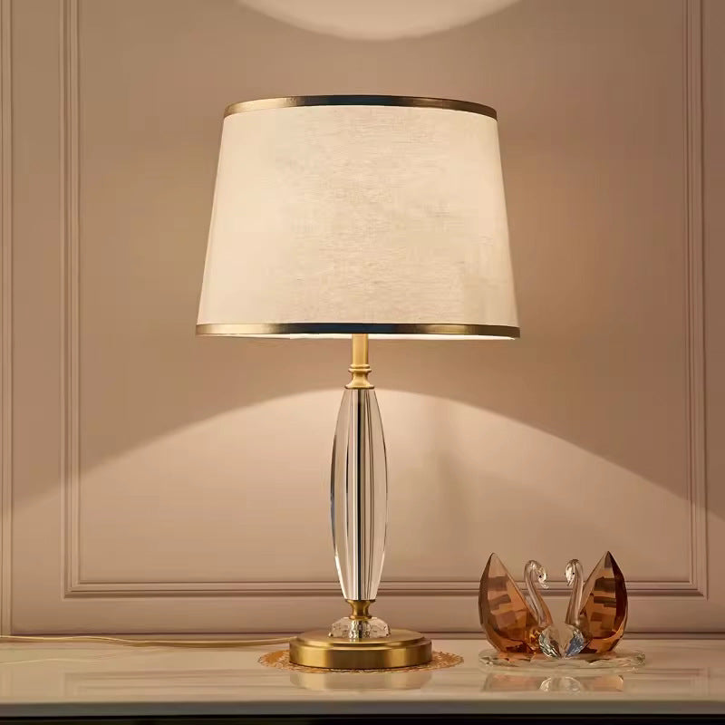 Elegante Kristall Tischlampe