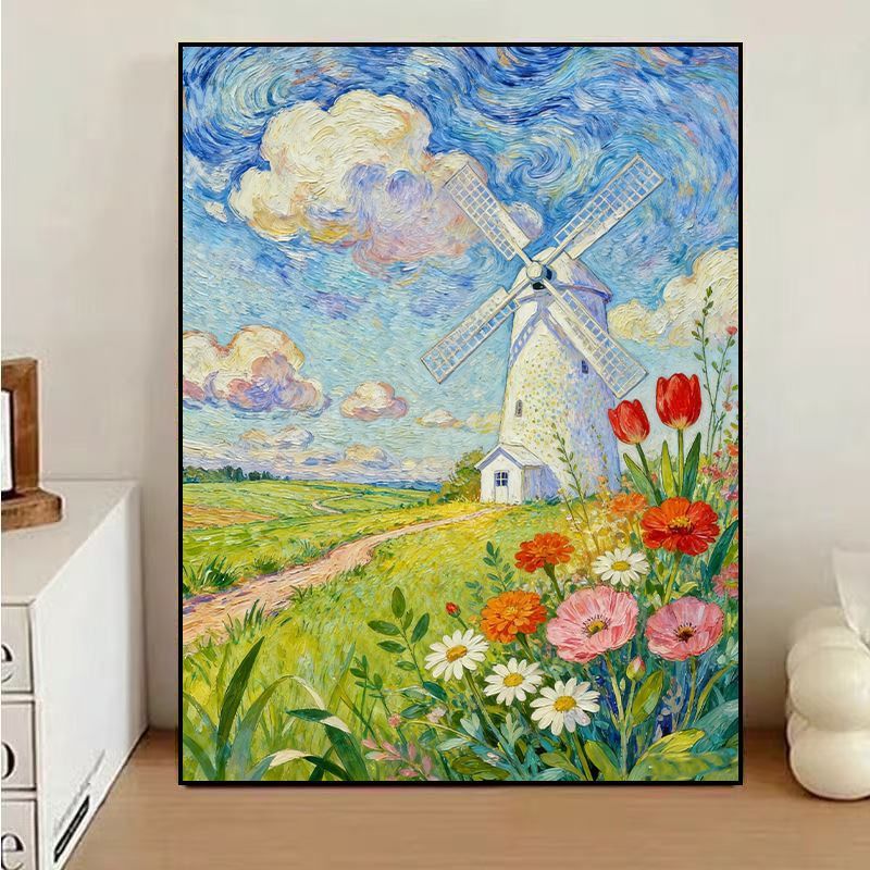 Impressionist Landschafts Kunstdruck Brehn