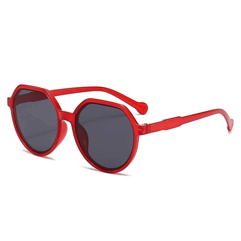 Schicke Übergroße Geometrische Sonnenbrille