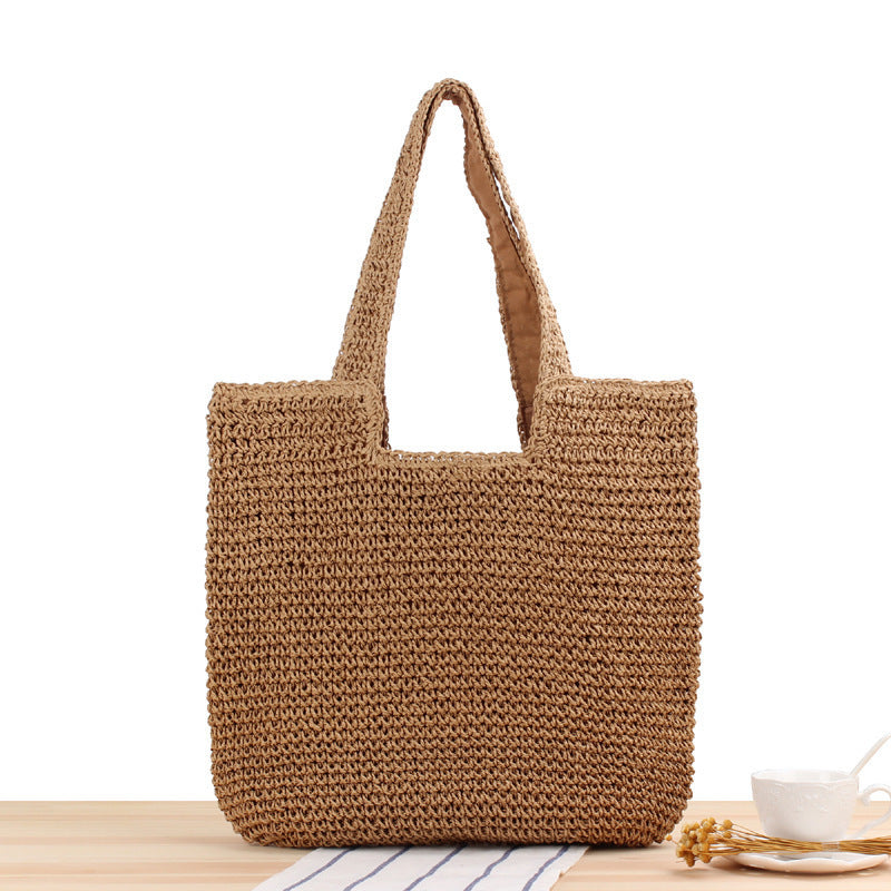 Trendige Handtasche Aus Strapazierfähigem Naturmaterial Brehn