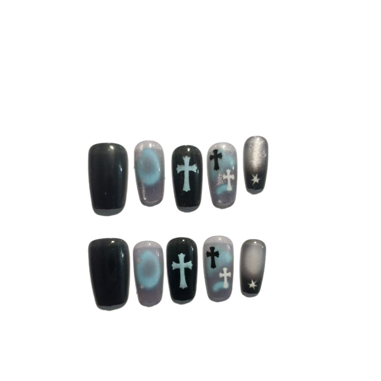 Celestial Cross Nagelkunst Set Brehn