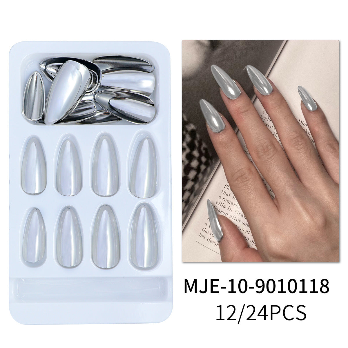Premium Sculpted Press-On Nail Tips Brehn