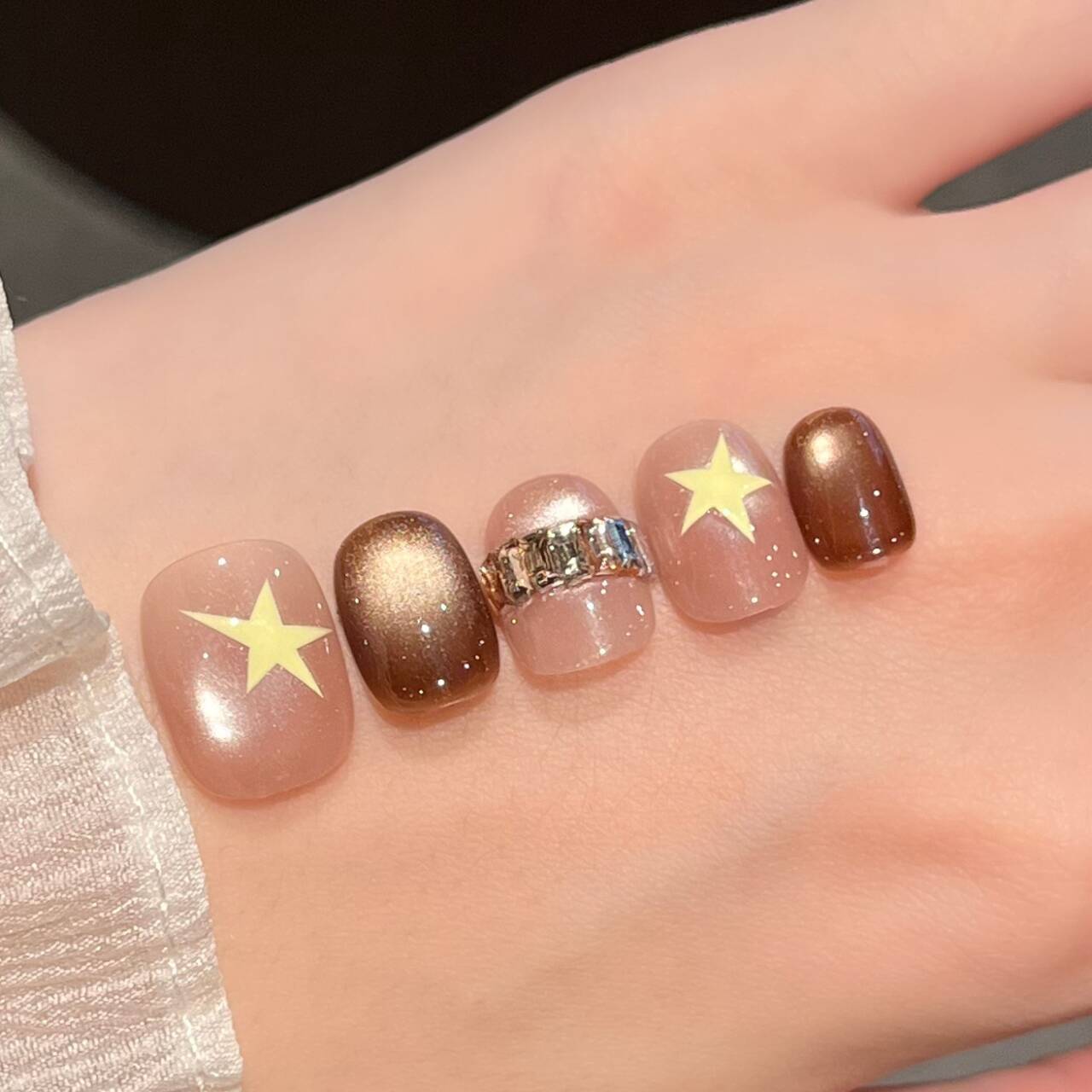 Sternen-Themen-Nagelkunst-Set Brehn