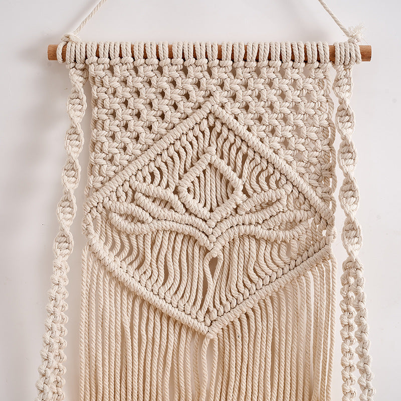 Dekorativer Macramé Wandregal Brehn