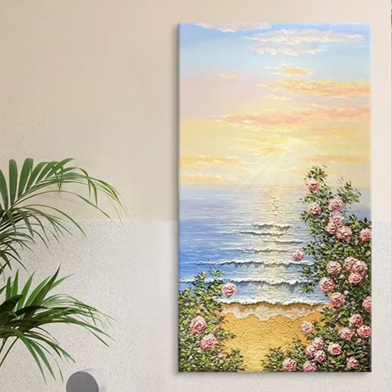 Szenerische Küstenlandschaft Leinwandkunstwerk