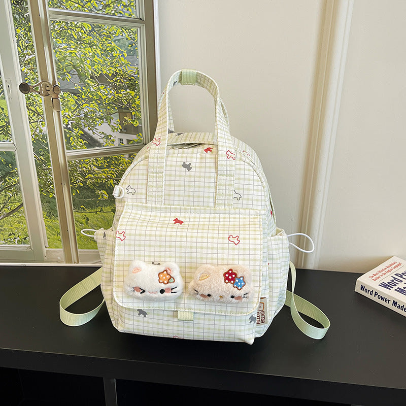 Adorable Plush Tier-Themen Rucksack