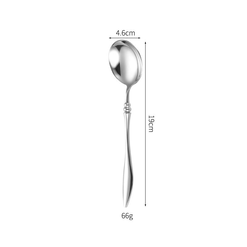 Elegantes Tafelmesser mit Feinem Wellenmuster Brehn
