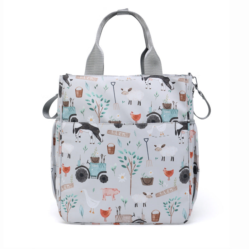 Stylische Flamingo-Druck Tragetasche Brehn