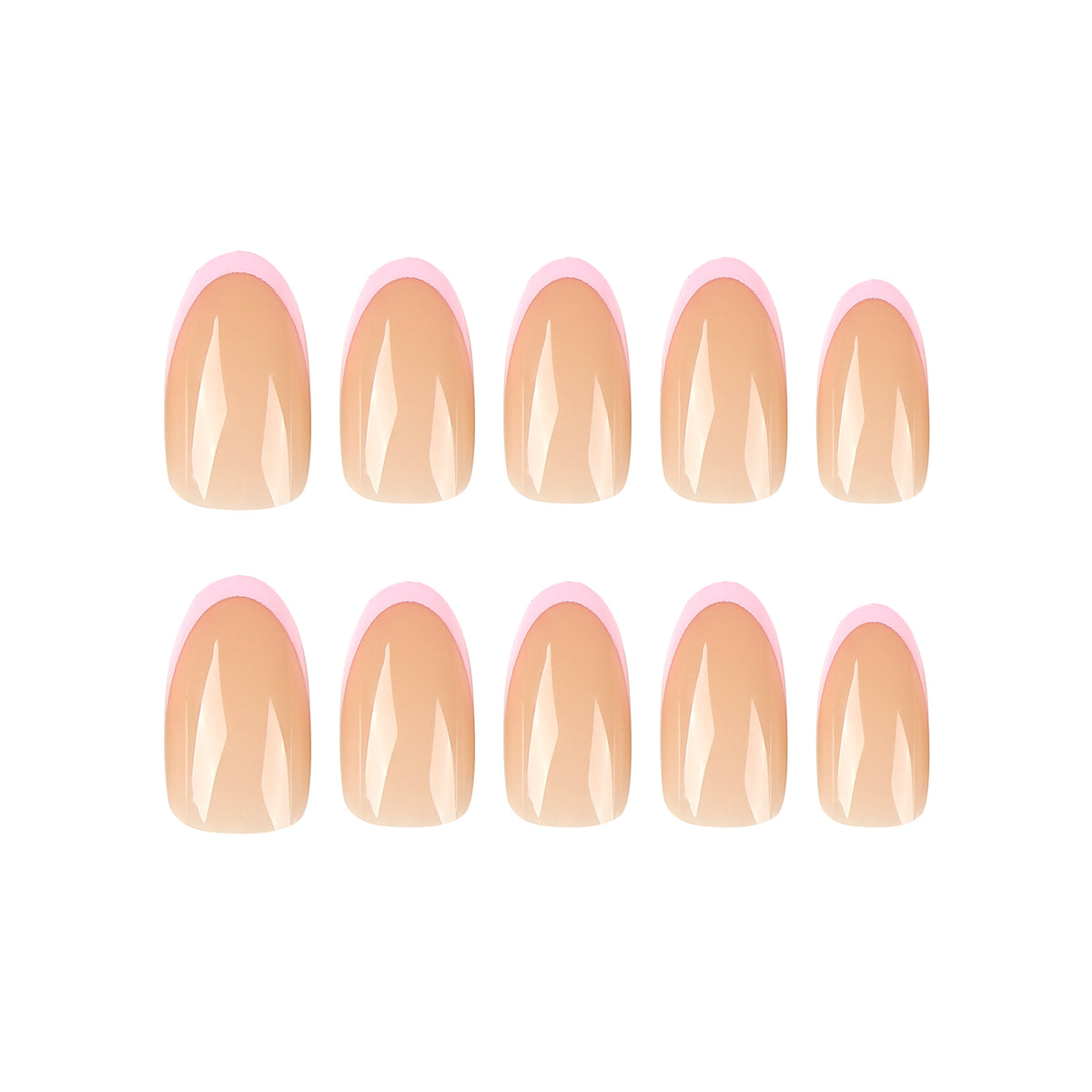 Glänzende Nagelkunst mit eleganten French-Spitzen Brehn