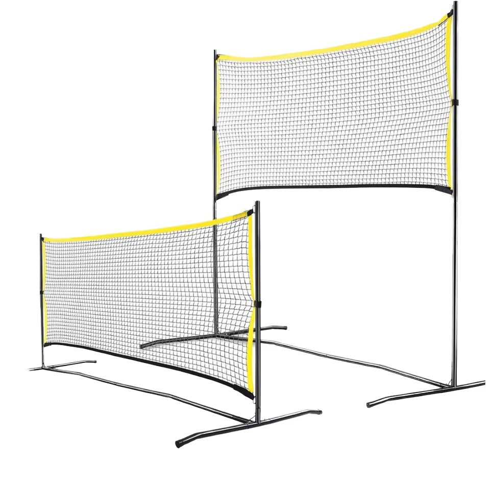 Verstellbares tragbares Tennis-Übungsnetz Brehn