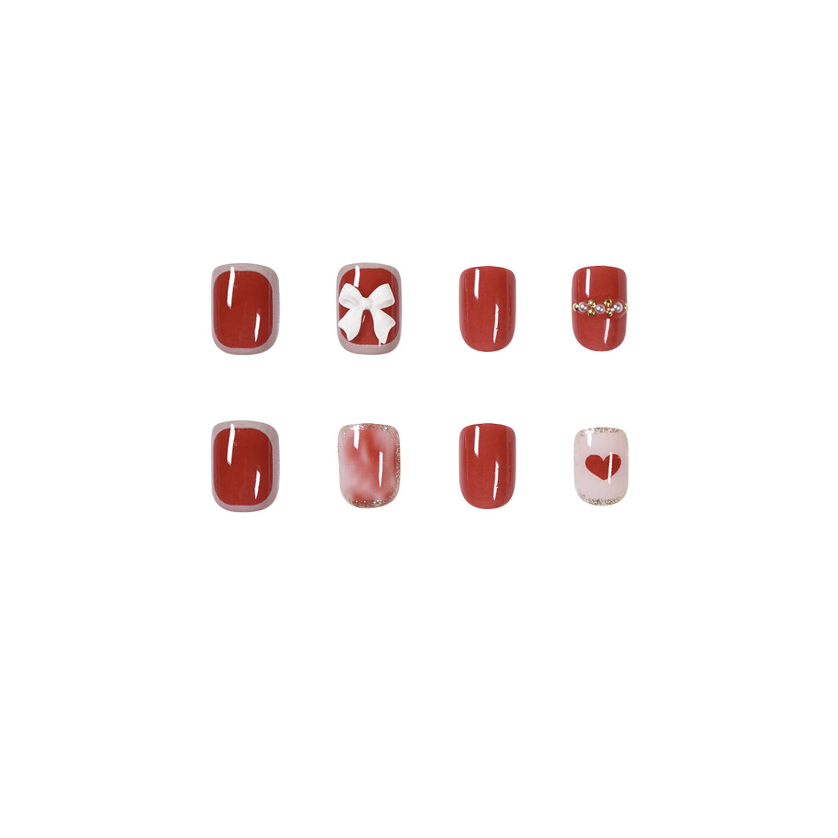 Kunstvolle Nageldekoration Brehn