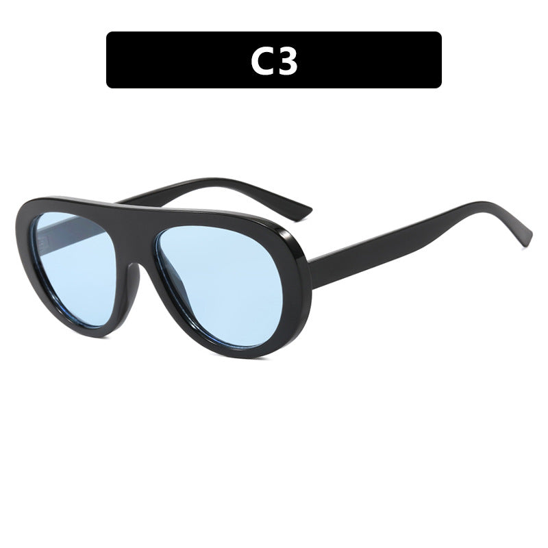 Damen stylische Sonnenbrille mit einzigartigem futuristischen Design Brehn