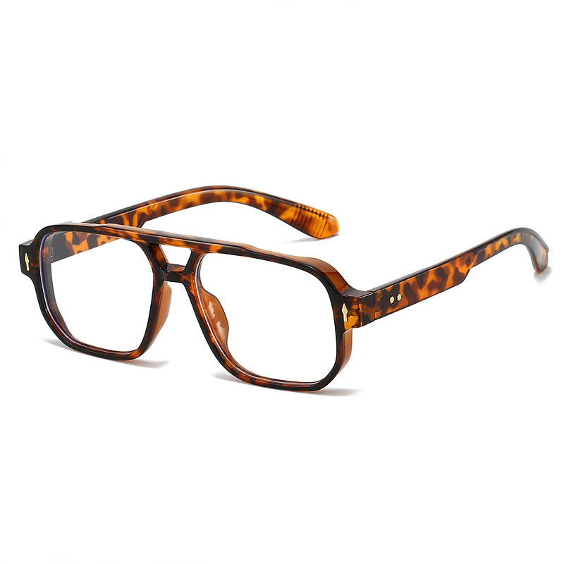 Oversized geometrische Sonnenbrille mit verbesserter UV-Schutz Brehn