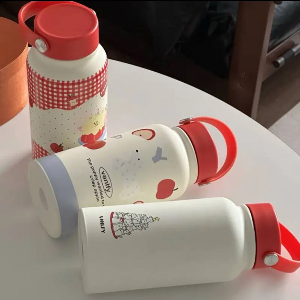 Damen Isoliertrinkflasche mit kreativem Tierdesign und praktischem Klappverschluss Brehn