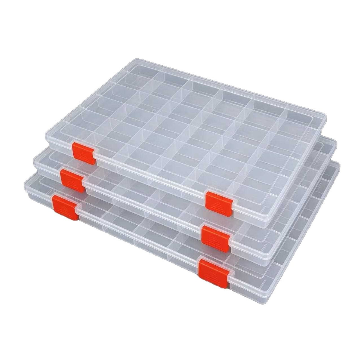 Transparente Multi-Raster Bastelorganisator Schale