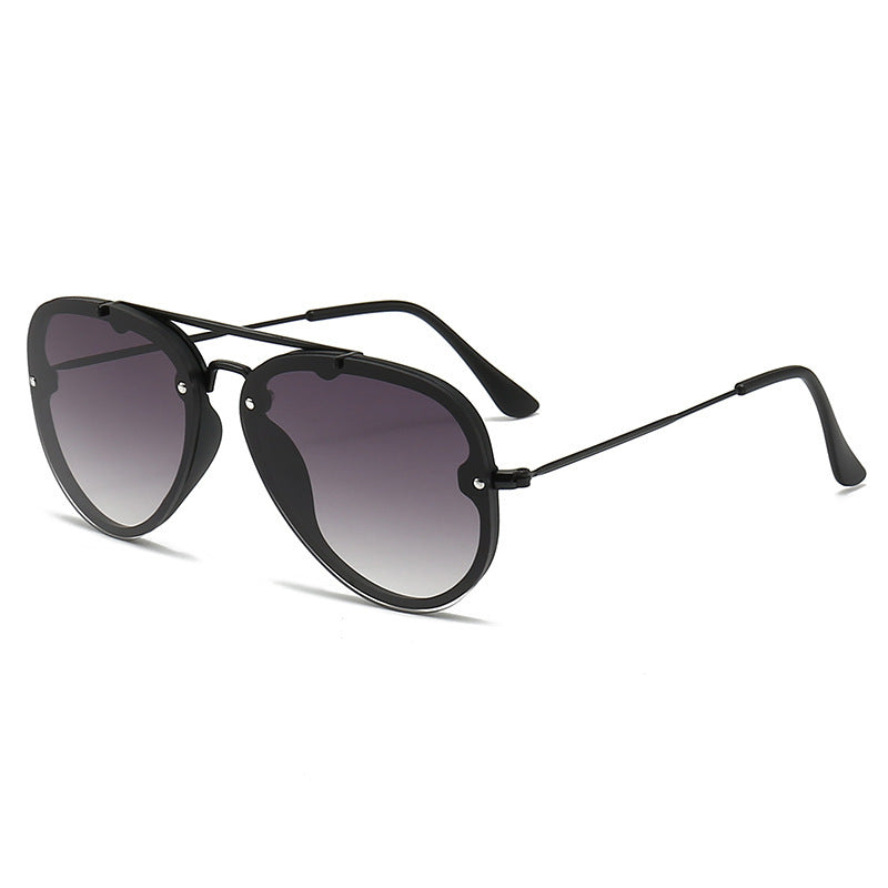 Damen extravagante Sonnenbrille mit stilvollem Rahmen und UV-Schutz Brehn