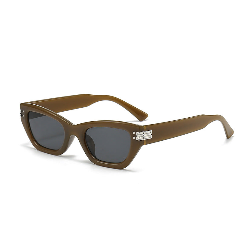 Eleganter Charme Stylische Cat-Eye Sonnenbrille