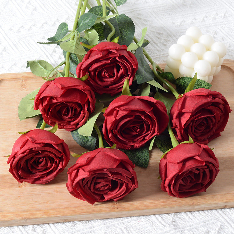 Realistische Künstliche Rosenblumen Dekoration