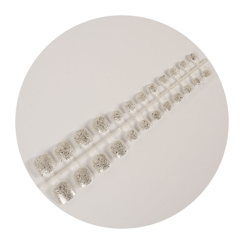 Premium Glitzer Presse-on Nagel Set Brehn
