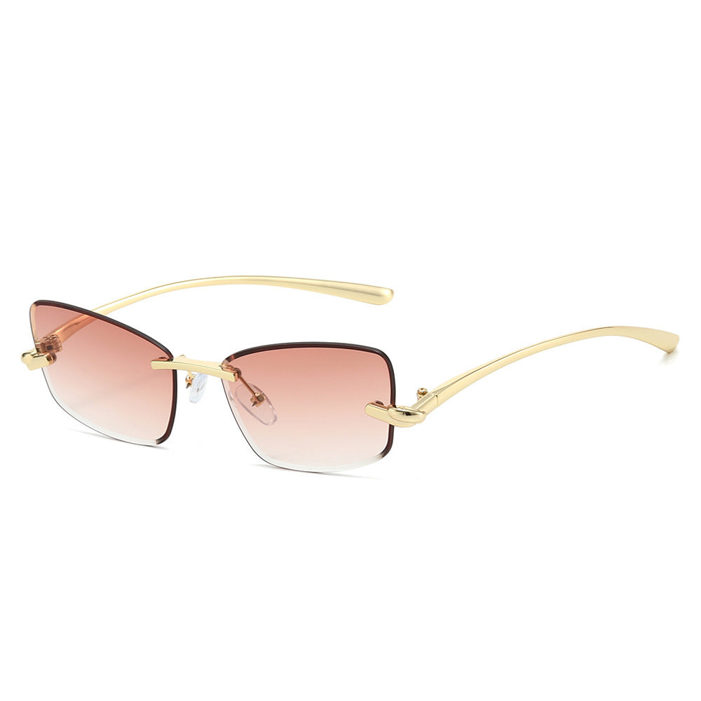 Luxuriöse Sonnenbrille mit weitem Rand Brehn