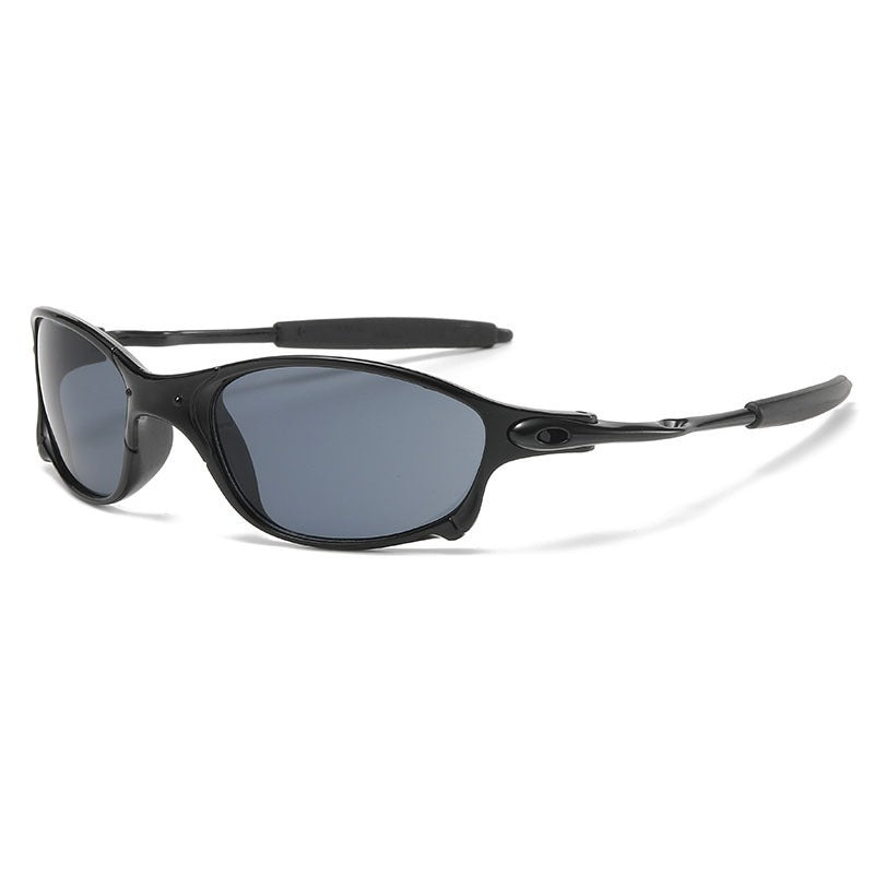 Unisex nan sportive Wraparound Sonnenbrille mit polarisierten Gläsern und rutschfesten Bügeln Brehn