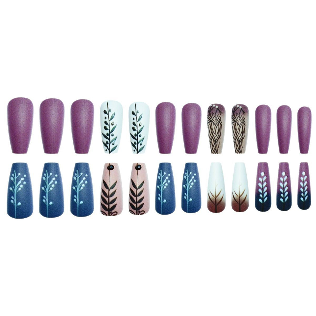 Botanisches Nagelkunstdesign Brehn