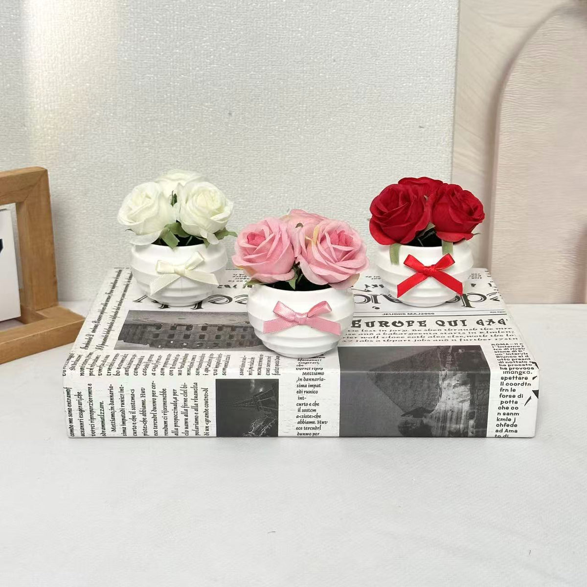 Elegante dekorative Rosenblüte für die Heimdekoration