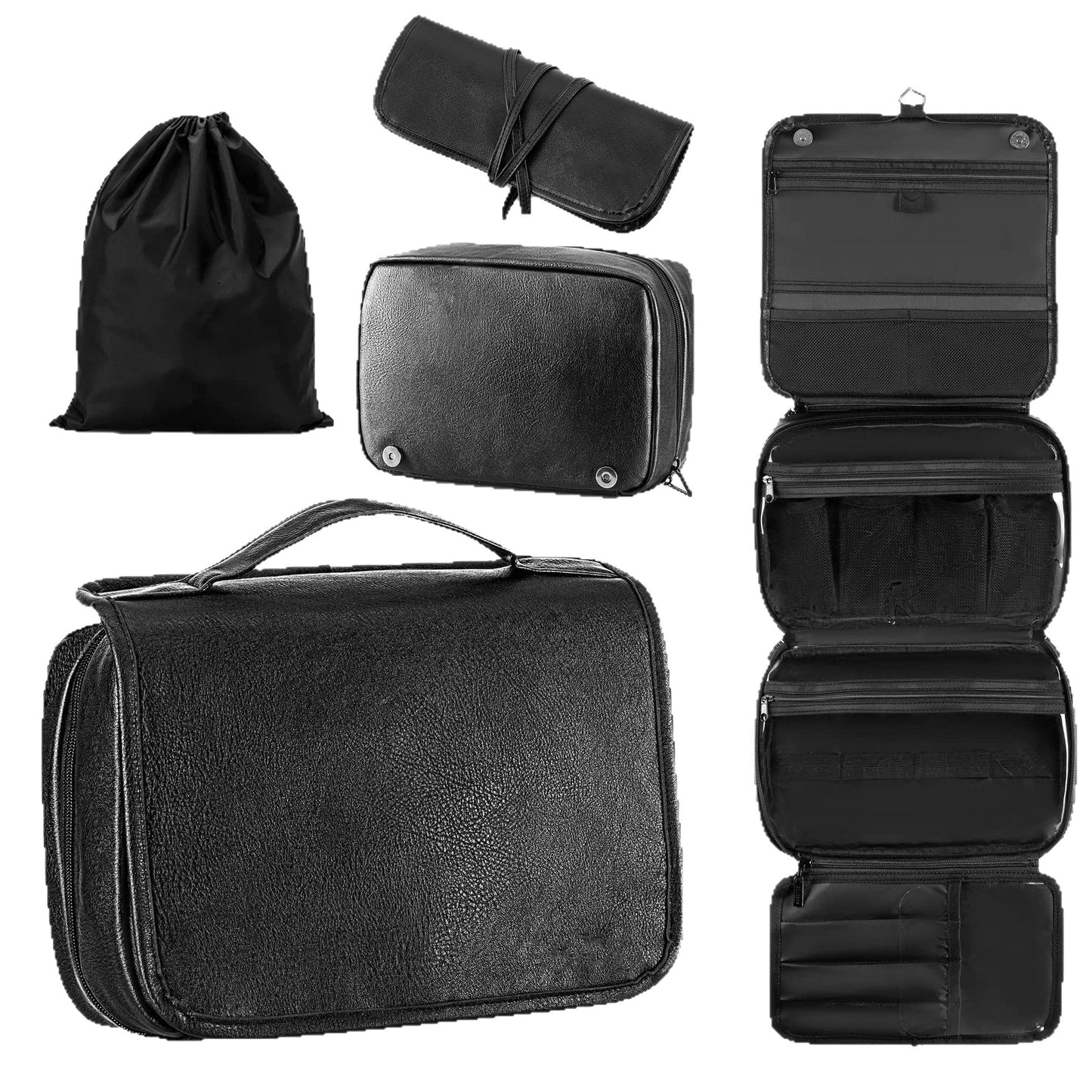 Praktisches Kulturbeutel-Organizer mit Haken und Taschen Brehn