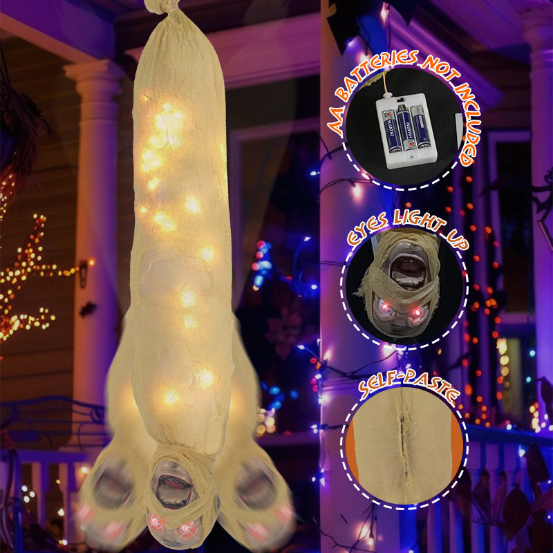 Creepy Illuminierte hängende Mumien Deko Brehn
