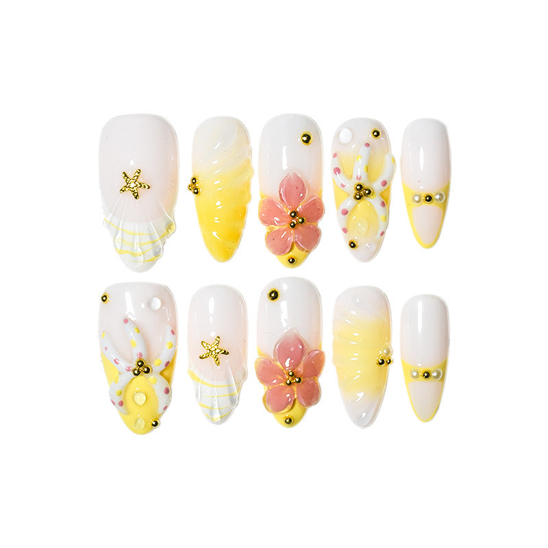 Blumen 3D Nageldesign Set Brehn