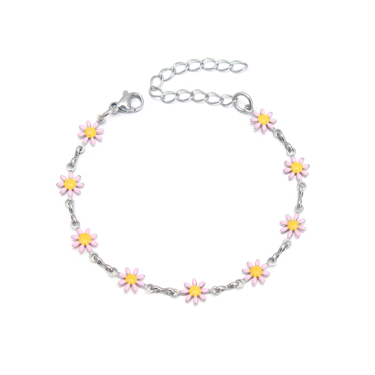 Blumen Charm Ketten Fußkette Brehn