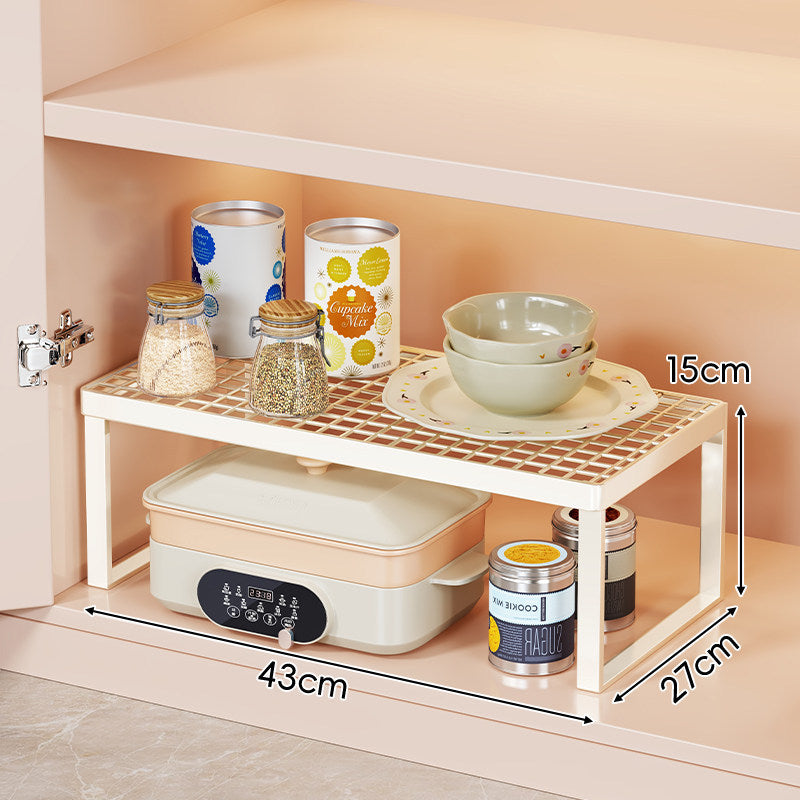 Belüfteter Metallgitter-Schrankregal-Organizer-Rack
