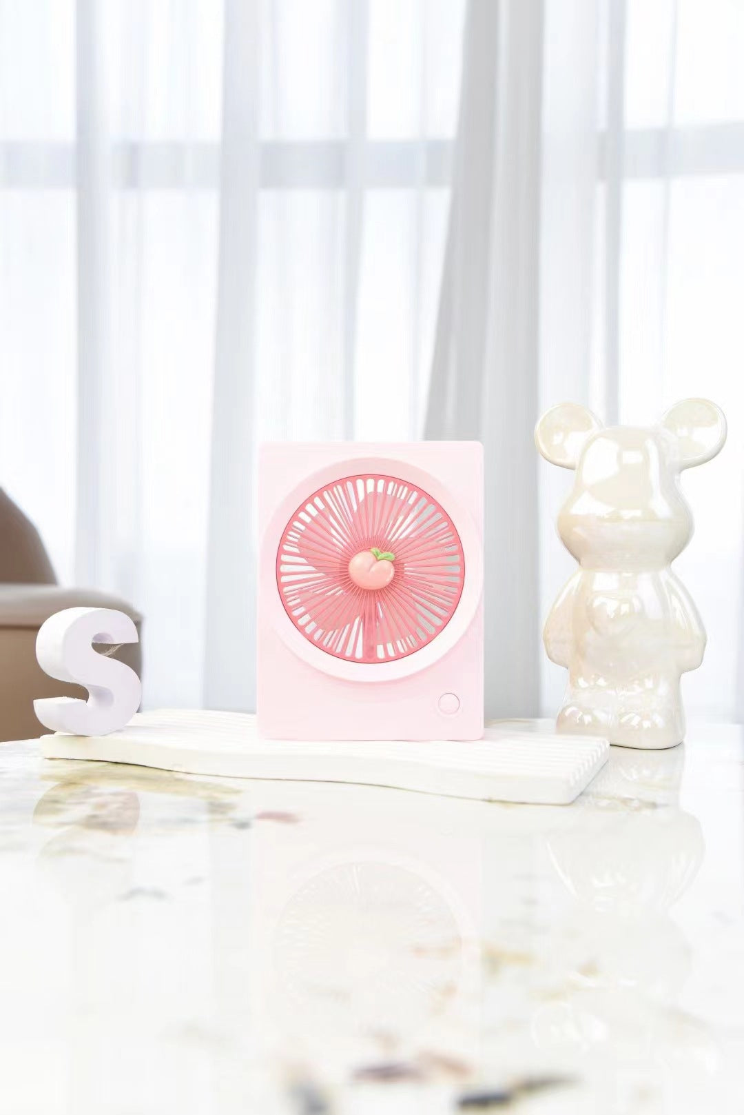 Unisex Kompakt Tragbarer Tischventilator Brehn