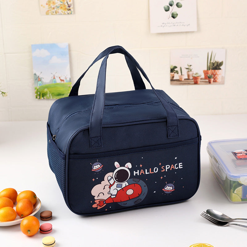 Isolierte Kinder-Lunch-Tasche mit süßem Bären-Design Brehn