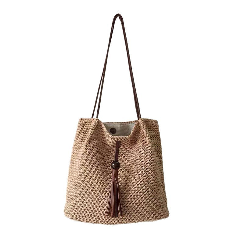 Handtasche mit Fransigem Detail Brehn