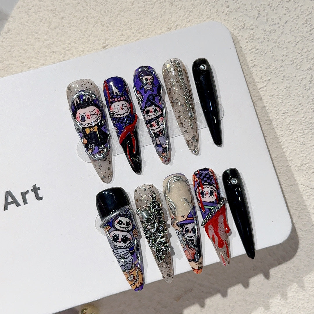 Verspielt Gothic Nagelkunst Tipps