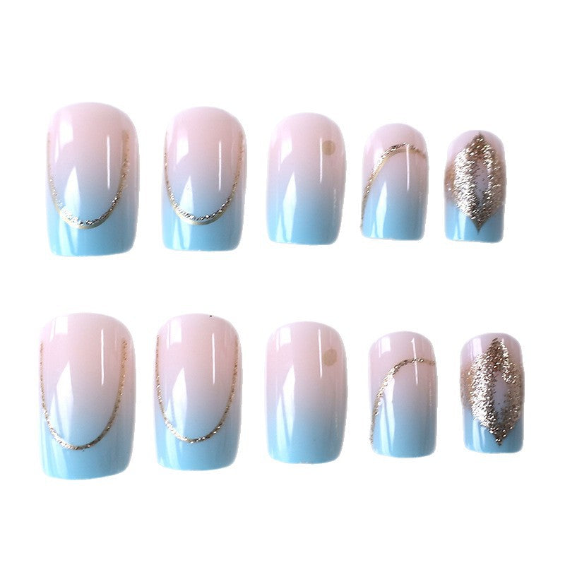 Elegante Ombre Nagelkunst Verbesserungen Brehn