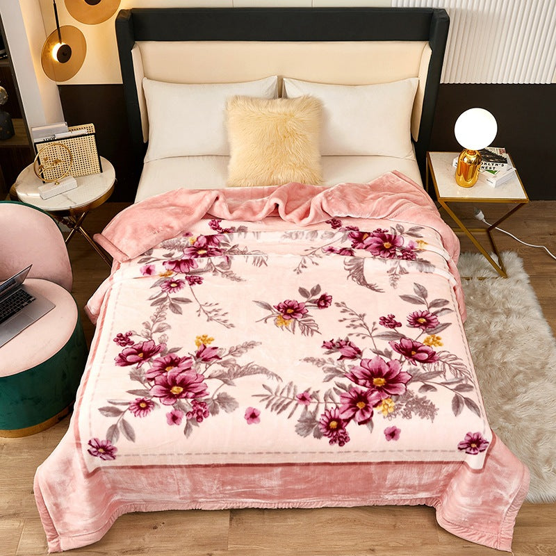 Damen Kuschelige Fleece-Decke mit Tiermotiv Brehn