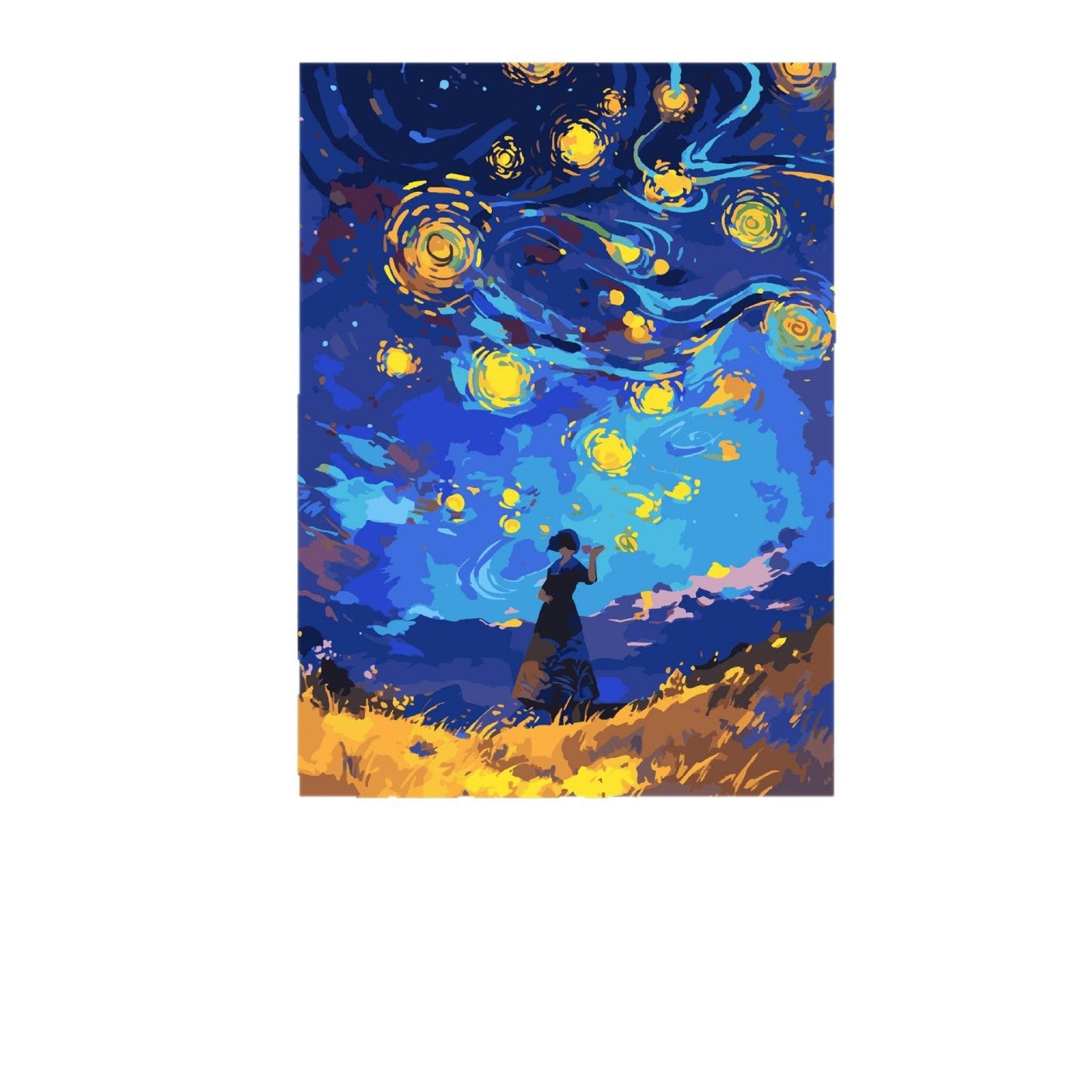 Traumhafte kosmische Landschaft Wandkunst Brehn