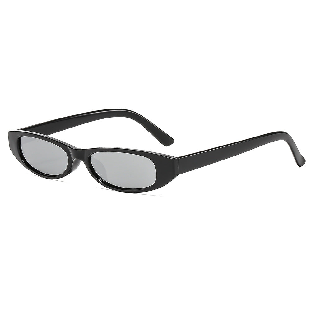 Damen trendige Cat-Eye Sonnenbrille im minimalistischen Design Brehn