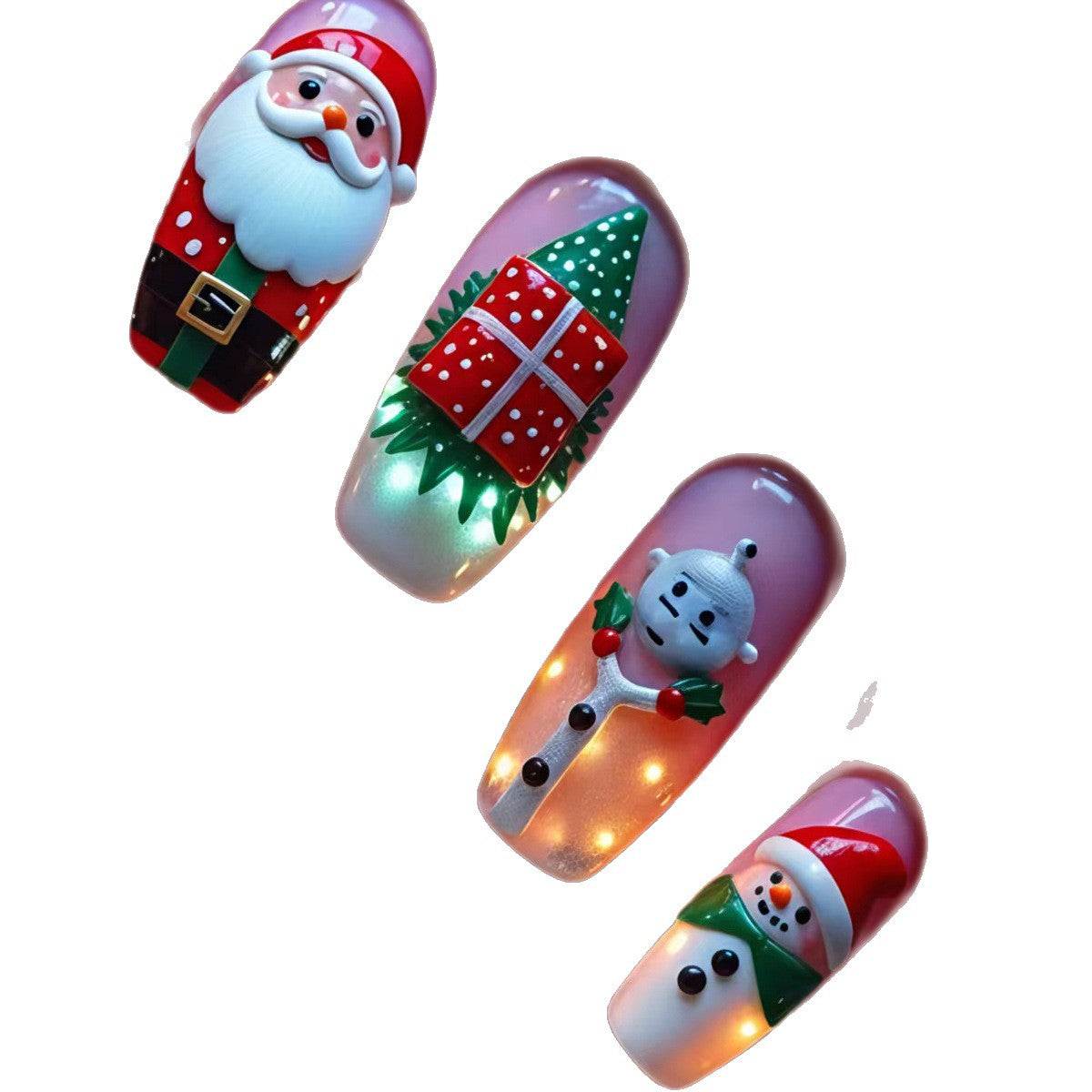Festliche Nail Art Kunstnägel Brehn