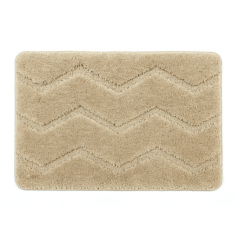 Chevron-Muster-Badmatte