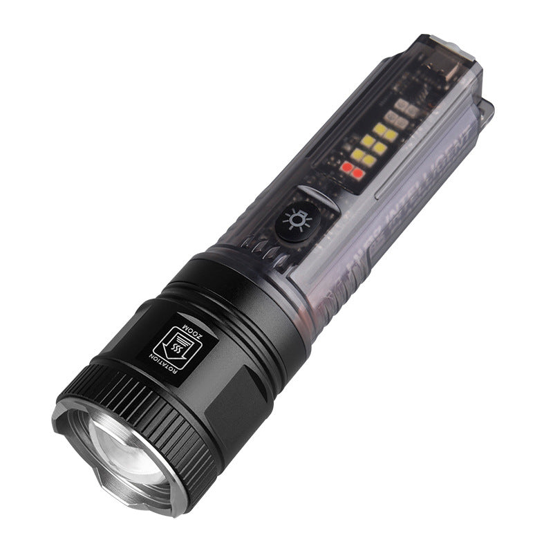 Vielseitige wiederaufladbare LED-Taschenlampe mit intelligenten Funktionen Brehn
