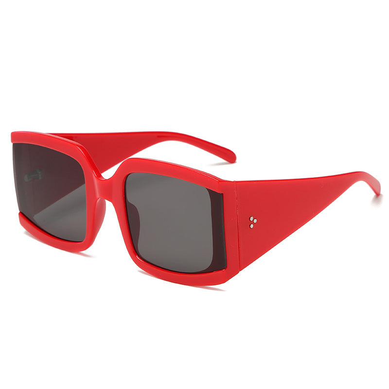 Damen oversized Sonnenbrille im modernen minimalistischen Stil Brehn