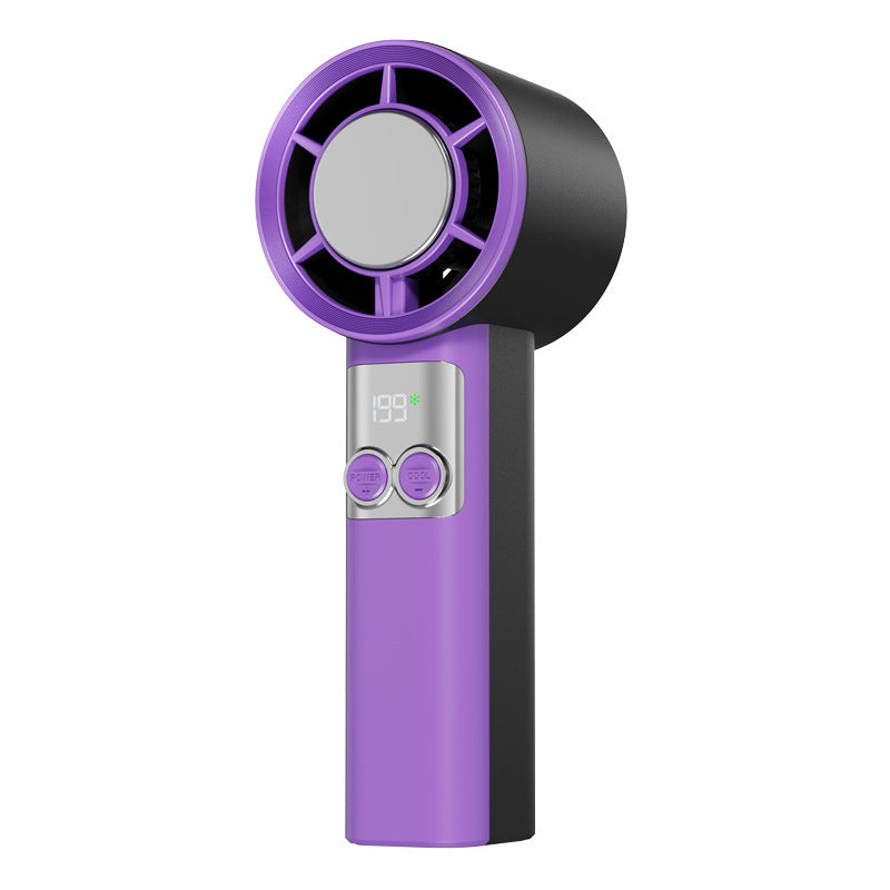 Damen Tragbarer Handheld-Luftkühler mit Temperaturanzeige Brehn